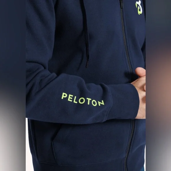 Peloton Unisex Original Fleece Full Zip Hoodie - Picture 3 of 10